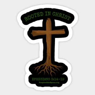 Rooted in Christ Sticker